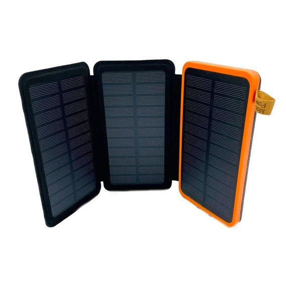 Повербанк 10 000 mAh с солнечными панелями Solar Charger Power Bank | Зображення 2