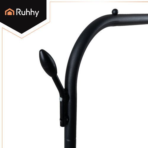 Вешалка двойная для одежды на колесах Ruhhy 27084 | Зображення 3