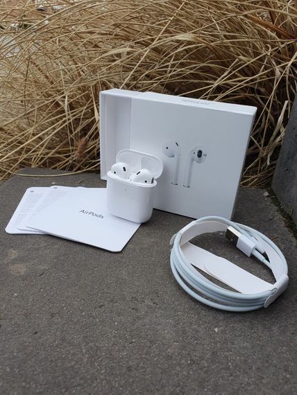 Бездротові навушники Apple AirPods 2 Premium quality Original series 1:1 Білі | Зображення 5