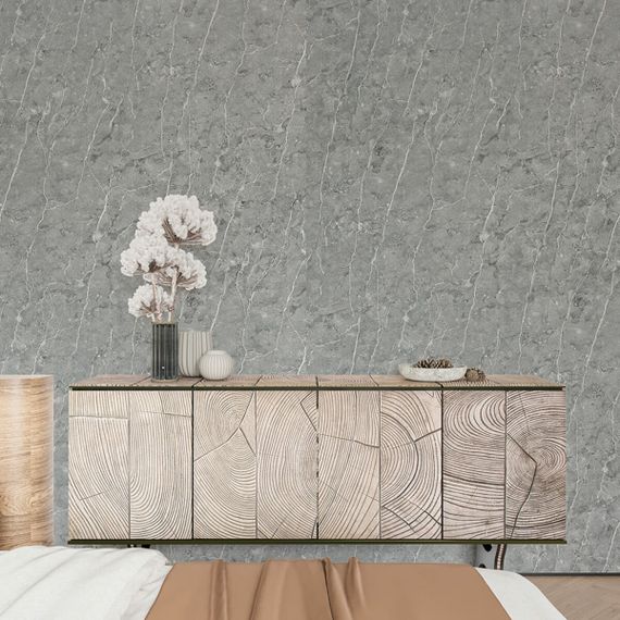 Декоративна плита ПВХ 1,22м х 2,44м х 3мм Металік мармур SW-00001409 | Зображення 7