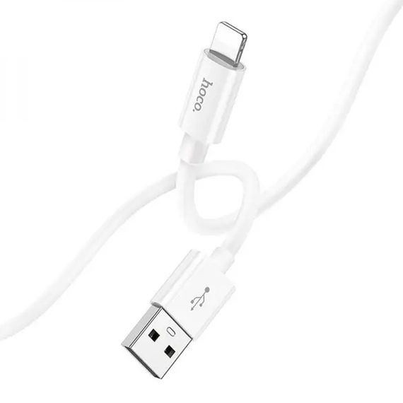 Дата кабель Hoco X87 Magic Type-C to Lightning (1m) White | Зображення 2