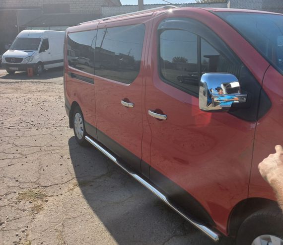 Ветровики (2 шт, HIC) для Opel Vivaro 2015-2019 гг | Зображення 1
