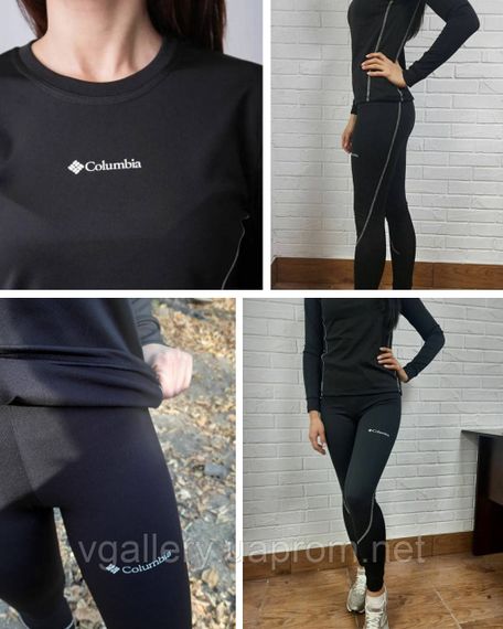 Термобілизна Columbia на флісовій основі, жіноча термобілизна Columbia, Термобілизна Коламбія XL, Жіноча | Зображення 1