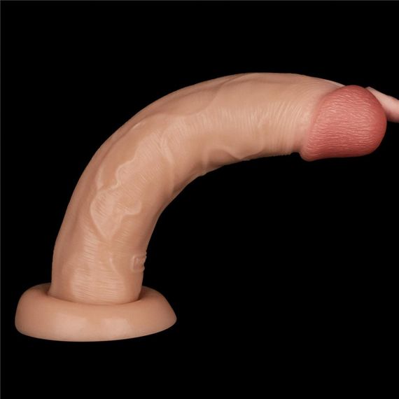 Реалістичний вібратор - Vibrating Power Basics Cock 10" Sex Aura | Зображення 8