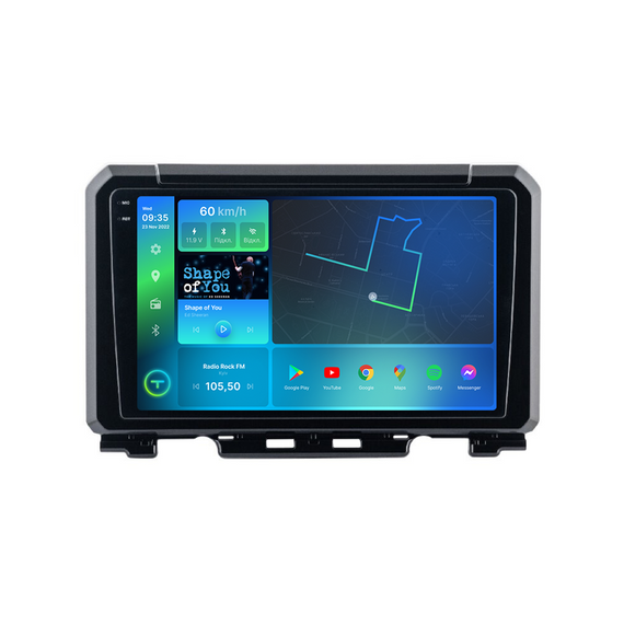 Штатна магнітола Torssen 2K Suzuki Jimny 19+ FL9 4+64Gb 4G Carplay DSP | Зображення 1