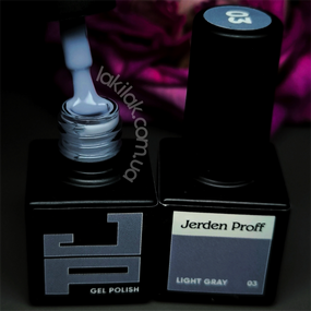 Гель-лак Jerden Proff №03 (світло-сірий) 5 мл