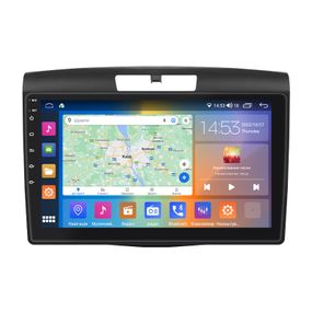 Штатная магнитола 9" Lesko для Honda CR-V IV 2011-2015 4/64Gb CarPlay 4G Wi-Fi GPS Prime 8 ядер Хонда