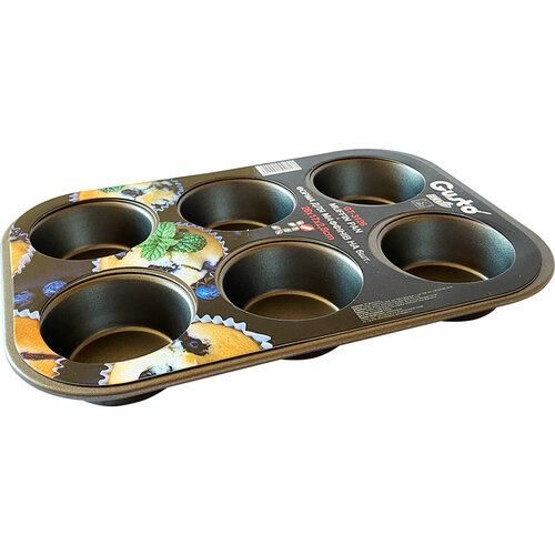Форма для выпечки кексов Gusto GT-3126 26x17х2,8 см