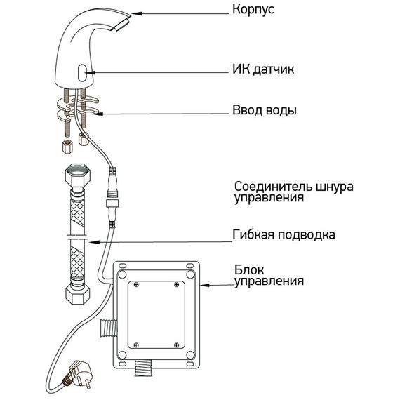 Монокран на одну воду сенсорный MIXXUS PREMIUM PHOTO 001 (MI2836) | Зображення 1