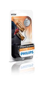 Указательные лампа накаливания PHILIPS 12396NAB2 WY5W 12V 5W W2,1X9,5d