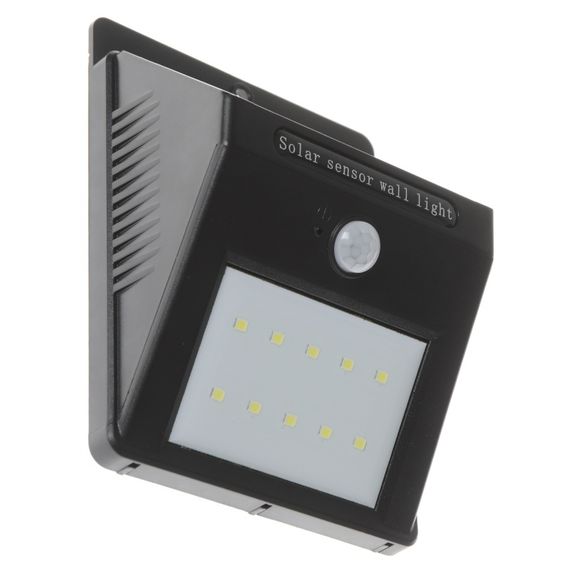Светильник на солнечной батарее с датчиком движения с аккумулятором LED IP65 HL-40/2W SMD CW