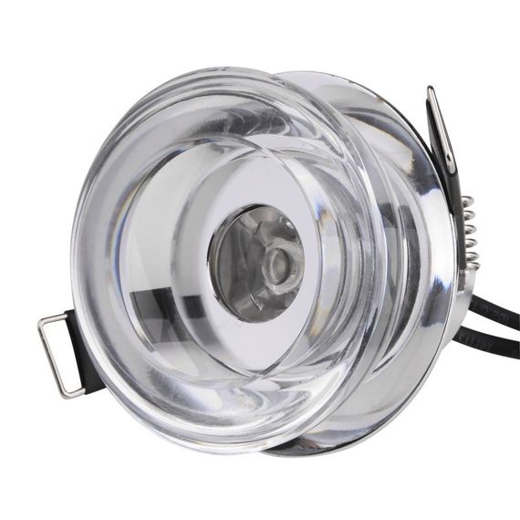Світильник точковий LED-114/1W CH CL