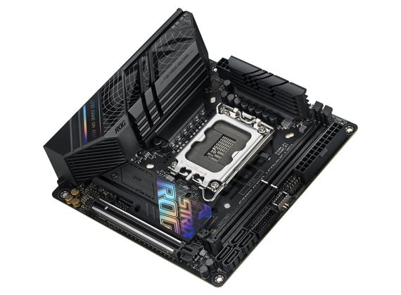 Материнcкая плата ASUS ROG STRIX B760-I GAMING WIFI s1700 B760 2xDDR5 M.2 HDMI DP Wi-Fi BT mITX 90MB1D90-M1EAY0 | Зображення 6