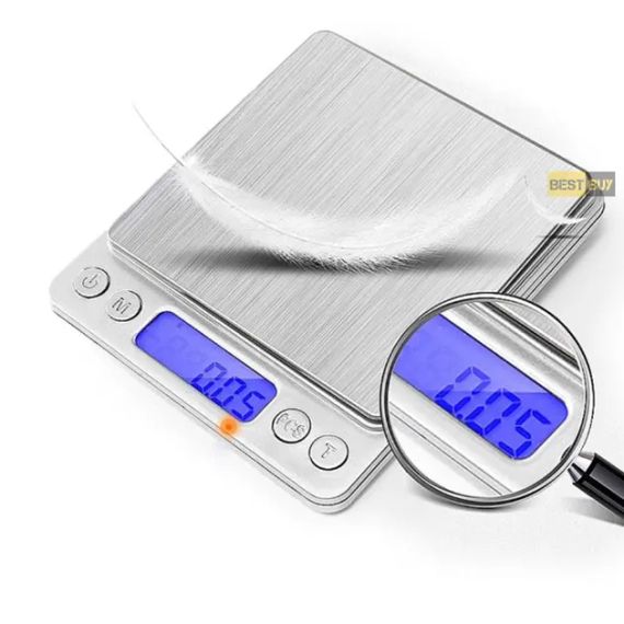 Электронные ювелирные весы UKC Mh-267 500 гр с точностью 0.01 грамм | Зображення 3