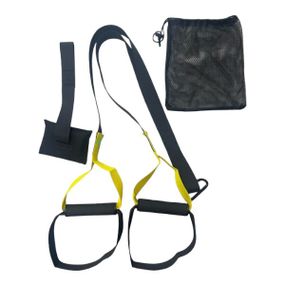 Петлі тренувальні для кросфіту TRX Чорно-жовті