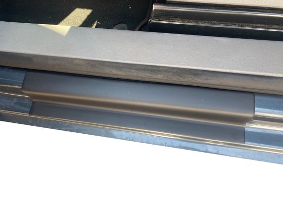 Накладки на дверные пороги EuroCap (4 шт, ABS) для Volkswagen Caddy 2010-2015 гг