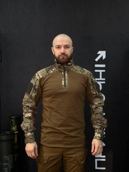 Тактичний Військовий Комплект Койот/Мультикам Ягуар 4.5.0. Jaguar Убакс +Штани Under Body Armor | Зображення 1