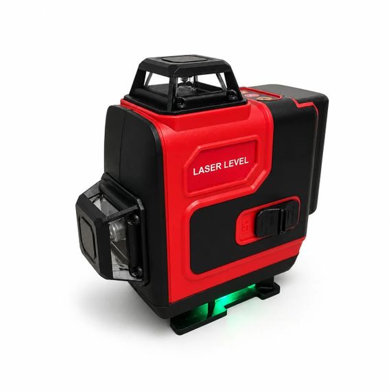 Акумуляторний лазерний рівень KRAFFTEC 4D 16 ліній з Bluetooth і штативом | Зображення 5