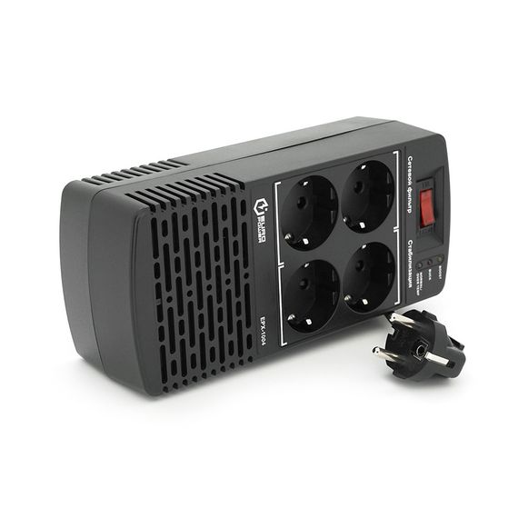 Стабілізатор напруги релейний Europower EPX-1004 1000VA 500W, input: 184 ~ 276V | Зображення 1