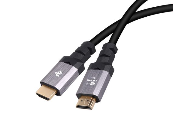 Кабель 2Е HDMI 2.1 (AM/AM), 4K/120Hz or 8K/60Hz, 48Gbps Ultra High Speed, 1.8m, black (2EW-1143-1.8M) | Зображення 3