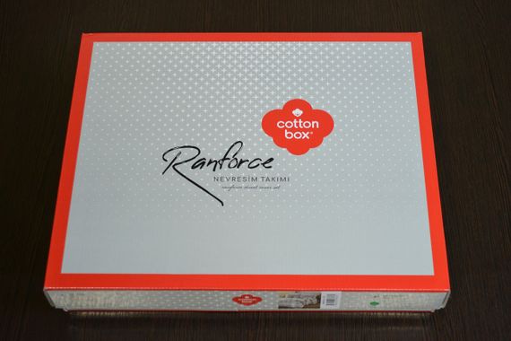 Комплект постільної білизни Cotton Box Ranforce 200×220 Holly Gri | Зображення 4