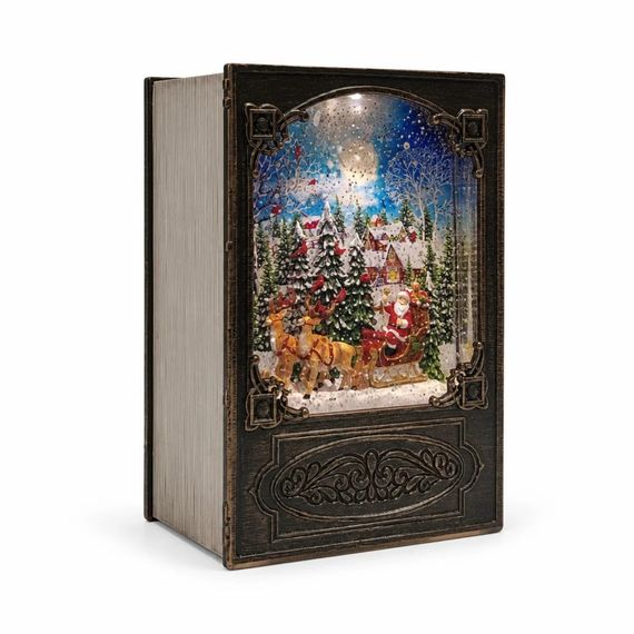 Новогодняя книга с подсветкой XMAS WDL-24023A 19,1 см