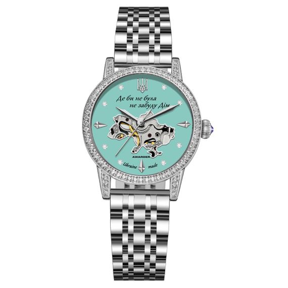 Годинник наручний Awarder 049 Silver-Blue