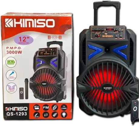 Акустична система з потужним звуком 20 Вт, Bluetooth 5.0, захист від води IPX5, Kimiso QS-1293 (43563-QS-1293_3234) | Зображення 1