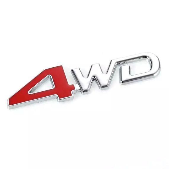 Шильд 4WD-значок емблема прикраса шильдик автомобіля авто кросовера позашляховика | Зображення 3