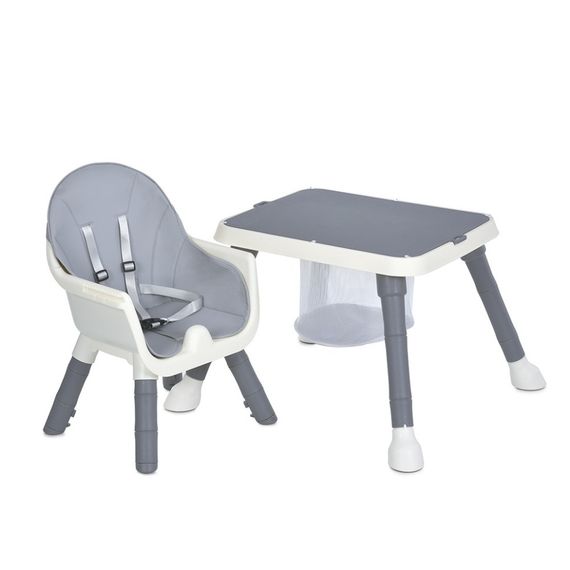 Дитячий стільчик для годування 2 в 1 M 6041 Gray | Зображення 3