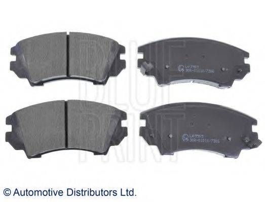 Колодки гальмівні дискові передні Opel (вир-во Blue Print) BLUE PRINT ADW194202 на OPEL ASTRA J Sports Tourer