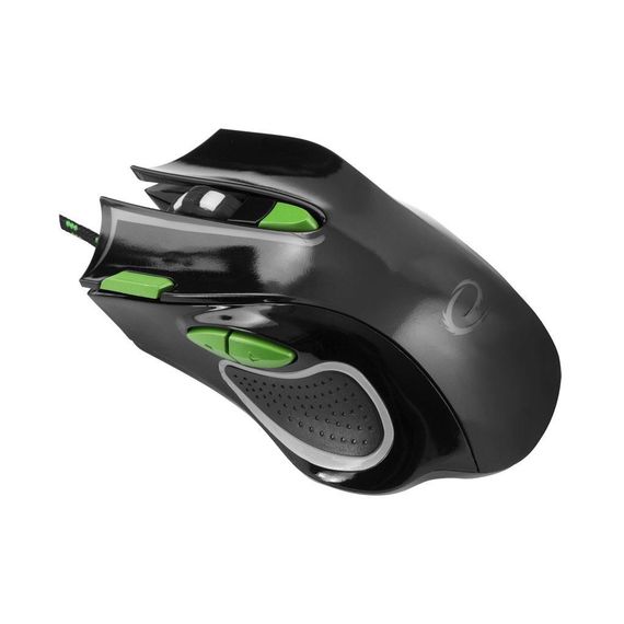 Мишка Esperanza MX401 Hawk black-green (EGM401KG) | Зображення 1