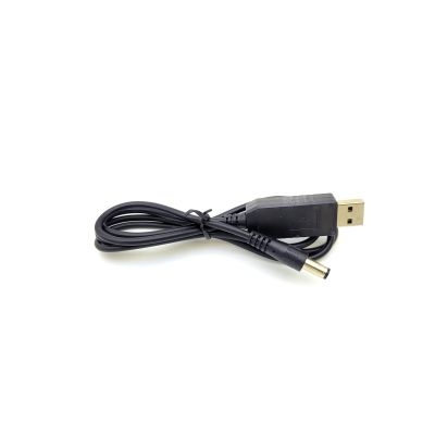 Кабель живлення 2E  USB-A - DC 5,5х2,1 мм, 5V/1,5A (1283126552816) | Зображення 2