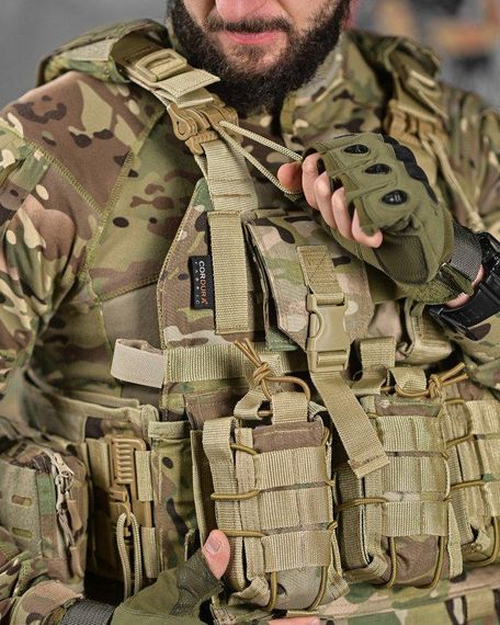 Качественная плитоноска Attack STATIX мультикам ДЛ6477 | Зображення 5