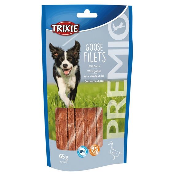 Ласощі для собак з гусем Trixie Premio Goose Filets, 65 гр