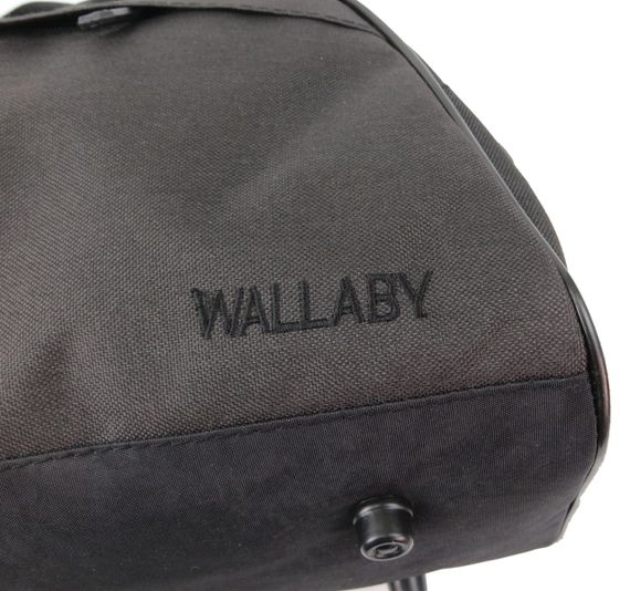 Спортивная сумка для фитнеса  Wallaby 16 л черная | Зображення 3