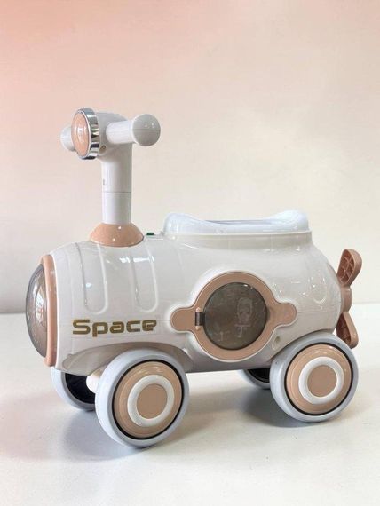 Дитячий беговел-толкар Space 619 музичний зі світловими колесами | Зображення 3