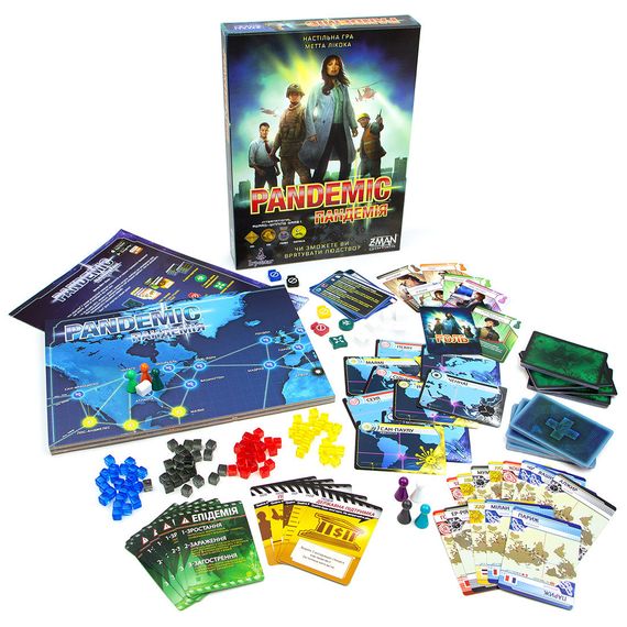 Настольная игра Пандемия (Pandemic) укр. | Зображення 1