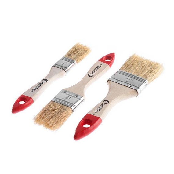 Набір пензлів флейцових 3 од. INTERTOOL KT-1003 | Зображення 6