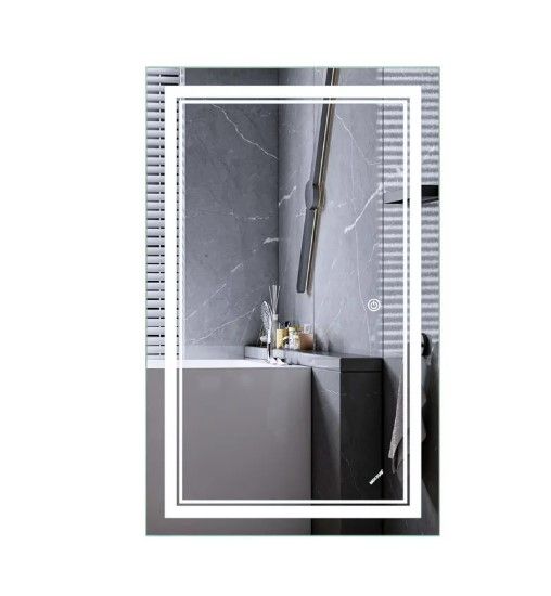 Дзеркало Mixxus Premium QUADRO MR20-50x80-REVERSE (LED Touch, Anti-fog) (MP6620)