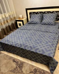 Комплект постельного белья Soft двуспальный 180х220 см Ромбы