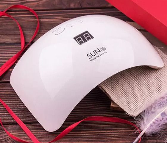 UV/LED лампа Sun 8S 48 Вт із сенсором для манікюру та педикюру для сушіння гель лаку нігтів | Зображення 1