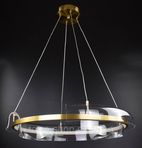 Люстра потолочная LED SGA24-800 Латунь 30-150х80х80 см. | Зображення 1