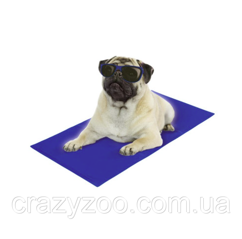 Охлаждающий коврик для собак и котов Nobby Fresh Cooling Mat Синий M 65х50 см 62348 | Зображення 1