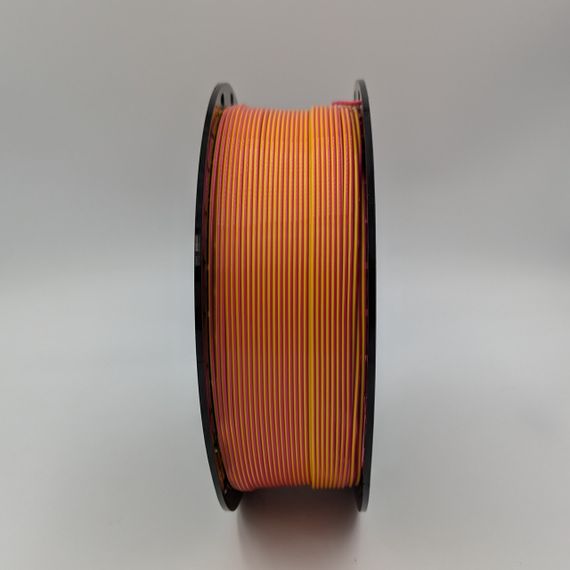 PLA+ пластик MT Filament для 3D-принтера 1.75 мм 1 кг красный-золотой (3DMT-PLA+1.75-01-RG) | Зображення 4