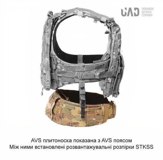 Плитоноска Emerson модульна AVS Tactical Vest з боковим захистом Койот | Зображення 3