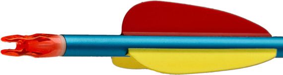 Стрела для лука Man Kung MK-AAL29 Стрела алюминий Стрела алюминиевая для лука Лучная стрела | Зображення 1