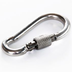 Карабін із замком М7х70 неіржавкий А2 (пачка, кратно 5 шт.) APRO CF-L7N1