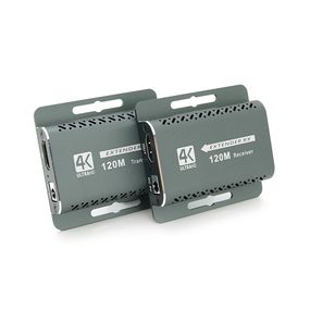Одноканальний активний подовжувач HDMI сигналу кабелем UTP. Дальність передачі: до 120 метрів, cat5e/cat6e підтримка 4K30HZ