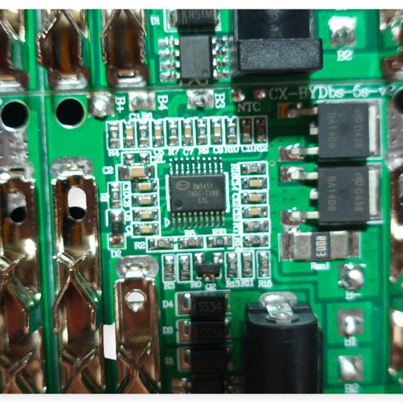 BMS Li-ion 5S 18/21 V 35A плата шуруповерта TNDC-T20B | Зображення 6